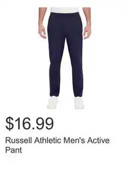 Costco Russell Athletic Men's Active Pant offer