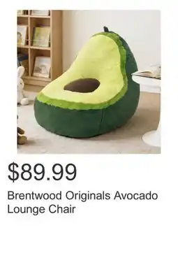 Costco Brentwood Originals Avocado Lounge Chair offer