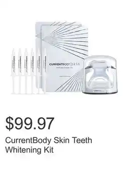 Costco CurrentBody Skin Teeth Whitening Kit offer