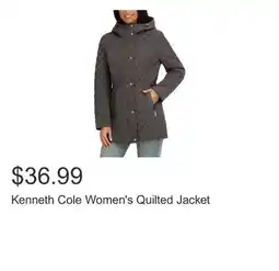 Costco Kenneth Cole Women's Quilted Jacket offer