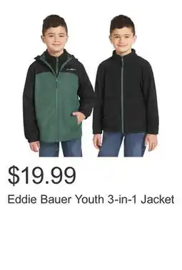 Costco Eddie Bauer Youth 3-in-1 Jacket offer