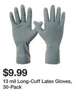 Harbor Freight Tools 13 mil Long-Cuff Latex Gloves, 30-Pack offer