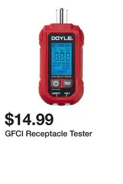 Harbor Freight Tools GFCI Receptacle Tester offer