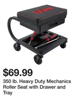 Harbor Freight Tools 350 lb. Heavy Duty Mechanics Roller Seat with Drawer and Tray offer