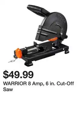 Harbor Freight Tools WARRIOR 8 Amp, 6 in. Cut-Off Saw offer