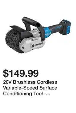 Harbor Freight Tools 20V Brushless Cordless Variable-Speed Surface Conditioning Tool - Tool Only offer