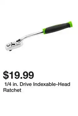 Harbor Freight Tools 1/4 in. Drive Indexable-Head Ratchet offer