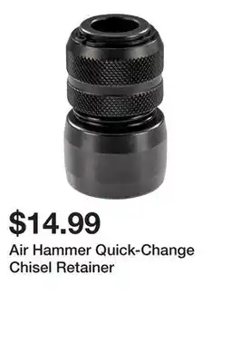 Harbor Freight Tools Air Hammer Quick-Change Chisel Retainer offer