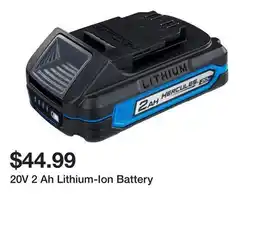 Harbor Freight Tools 20V 2 Ah Lithium-Ion Battery offer