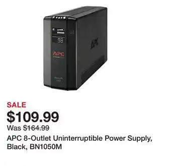 Office Depot APC 8-Outlet Uninterruptible Power Supply, Black, BN1050M offer