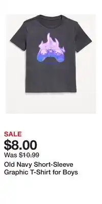 Old Navy Old Navy Short-Sleeve Graphic T-Shirt for Boys offer
