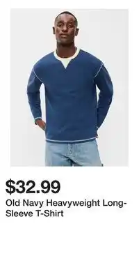 Old Navy Old Navy Heavyweight Long-Sleeve T-Shirt offer