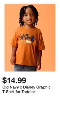 Old Navy Old Navy x Disney Graphic T-Shirt for Toddler offer