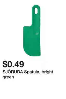 Ikea SJÖRUDA Spatula, bright green offer