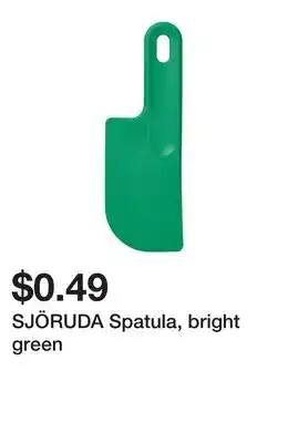 Ikea SJÖRUDA Spatula, bright green offer