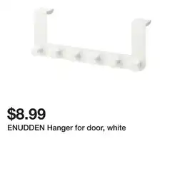 Ikea ENUDDEN Hanger for door, white offer
