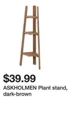 Ikea ASKHOLMEN Plant stand, dark-brown offer
