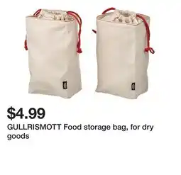 Ikea GULLRISMOTT Food storage bag, for dry goods offer
