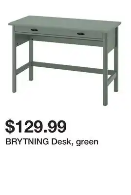 Ikea BRYTNING Desk, green offer