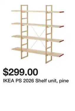 Ikea IKEA PS 2026 Shelf unit, pine offer