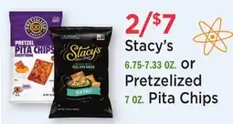 Heinen's Stacy's 6.75-7.33 OZ. or Pretzelized 7 OZ. Pita Chips offer
