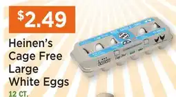 Heinen's Heinen's Cage Free Large White Eggs offer
