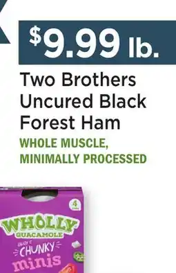 Heinen's Two Brothers Uncured Black Forest Ham offer