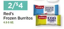 Heinen's Red's Frozen Burritos offer