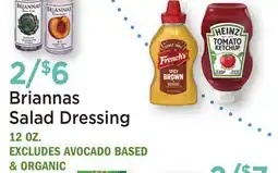 Heinen's Briannas Salad Dressing offer