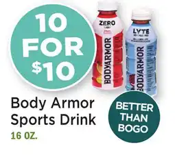 Heinen's Body Armor Sports Drink offer