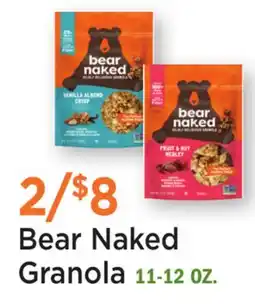 Heinen's Bear Naked Granola offer
