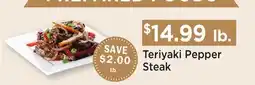 Heinen's Teriyaki Pepper Steak offer