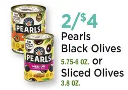Heinen's Pearls Black Olives 5.75-6 OZ. or Sliced Olives 3.8 OZ offer