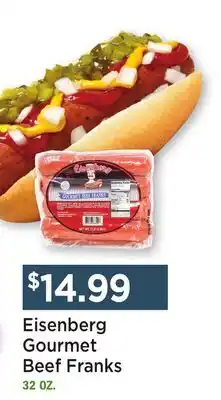Heinen's Eisenberg Gourmet Beef Franks offer