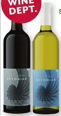 Heinen's Anthony Road Wines Devonian White Blend - OR - Red Blend offer