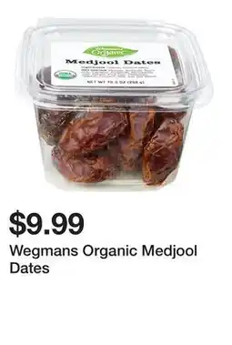 Wegmans Wegmans Organic Medjool Dates offer