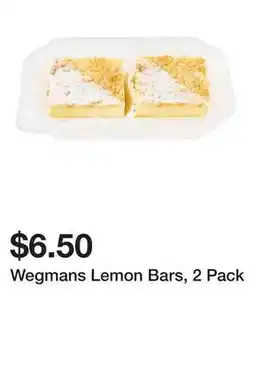 Wegmans Wegmans Lemon Bars offer