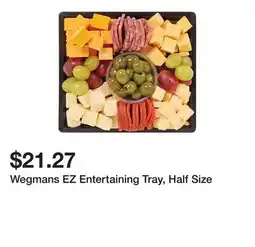 Wegmans Wegmans EZ Entertaining Tray, Half Size offer