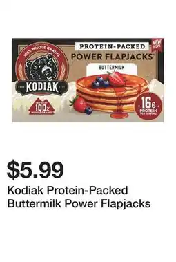 Wegmans Kodiak Protein-Packed Buttermilk Power Flapjacks offer
