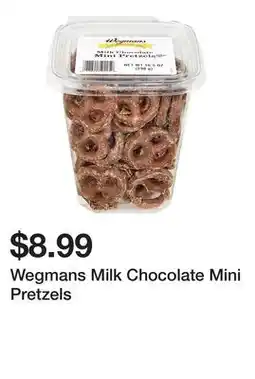 Wegmans Wegmans Milk Chocolate Mini Pretzels offer