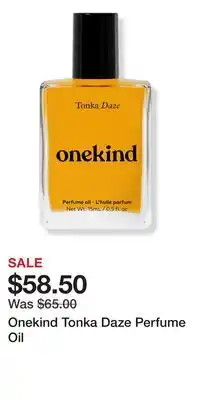 Ulta Beauty Onekind Tonka Daze Perfume Oil offer