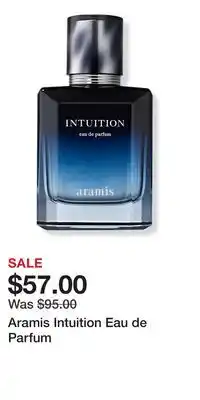 Ulta Beauty Aramis Intuition Eau de Parfum offer