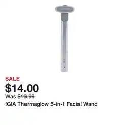 Marshalls IGIA Thermaglow 5-in-1 Facial Wand offer