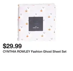 Marshalls CYNTHIA ROWLEY Fashion Ghost Sheet Set offer