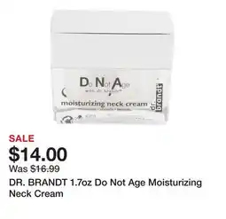 Marshalls DR. BRANDT 1.7oz Do Not Age Moisturizing Neck Cream offer