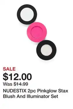 Marshalls NUDESTIX 2pc Pinkglow Stax Blush And Illuminator Set offer