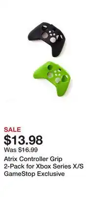 Game Stop Atrix Controller Grip 2-Pack for Xbox Series X/S GameStop Exclusive offer