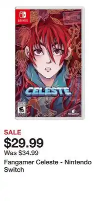 Game Stop Fangamer Celeste - Nintendo Switch offer