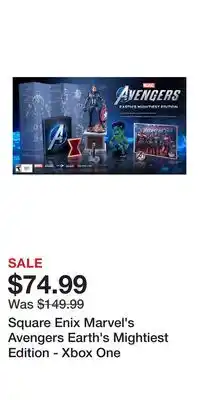 Game Stop Square Enix Marvel's Avengers Earth's Mightiest Edition - Xbox One offer