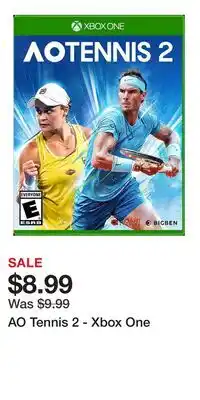 Game Stop AO Tennis 2 - Xbox One offer
